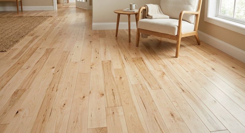 Birch Floor Installation in Sussex County, DE