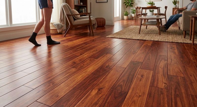Cherry Floor Installation in Delmar, DE