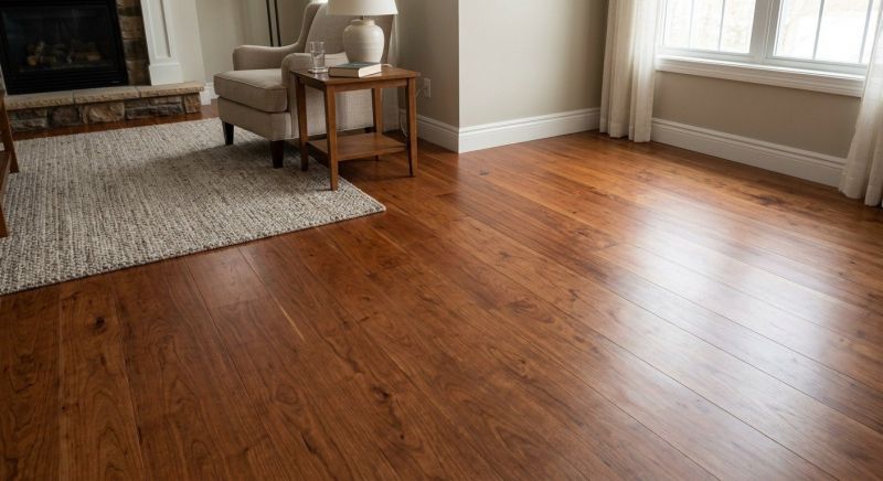 Cherry Floor Installation in Milton, DE