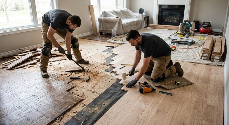 Hardwood Floor Installation in Georgetown, DE