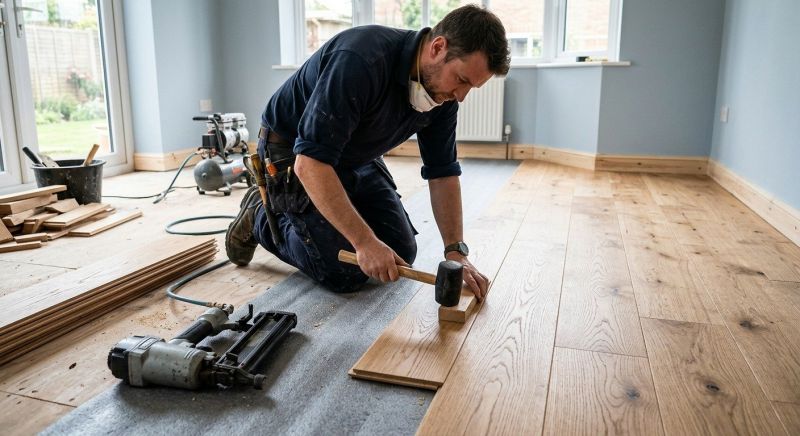 Hardwood Floor Installation in Harrington, DE