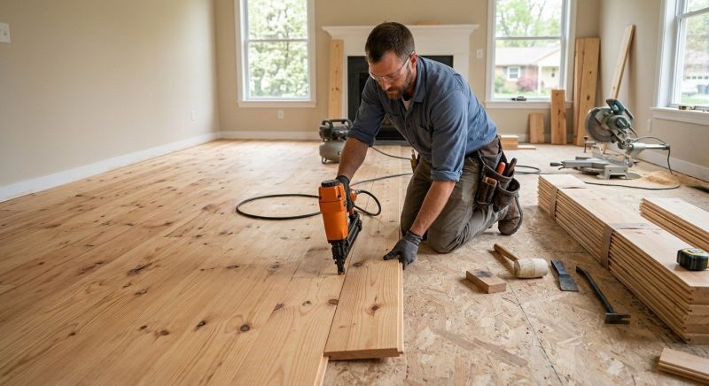 Hardwood Floor Installation in Laurel, DE