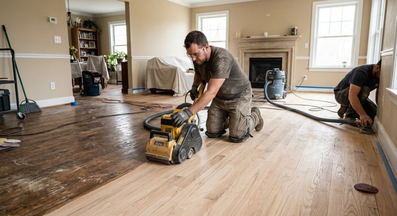 Hardwood Floor Renovation in Sussex County, DE