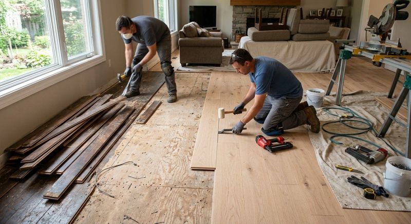Hardwood Replacement in Bridgeville, DE
