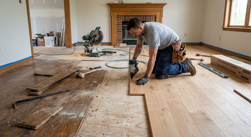 Hardwood Replacement in Salisbury, MD