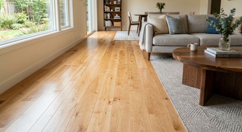 Maple Flooring Installation in Allen, MD