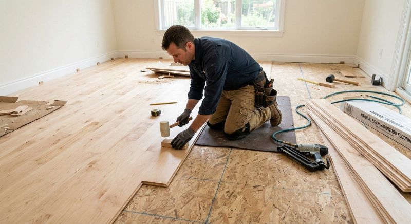 Maple Flooring Installation in Bridgeville, DE