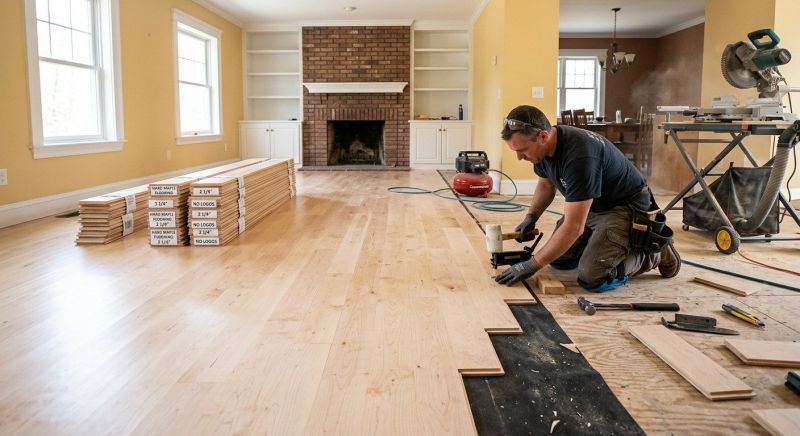 Maple Flooring Installation in Harbeson, DE