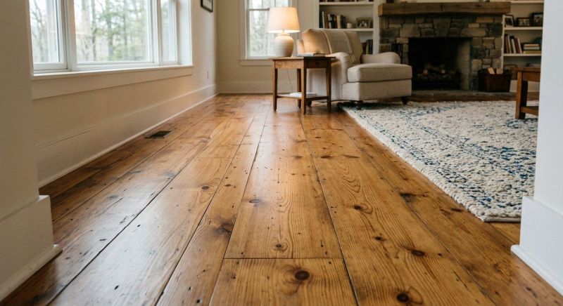 Pine Floor Installation in Sussex County, DE