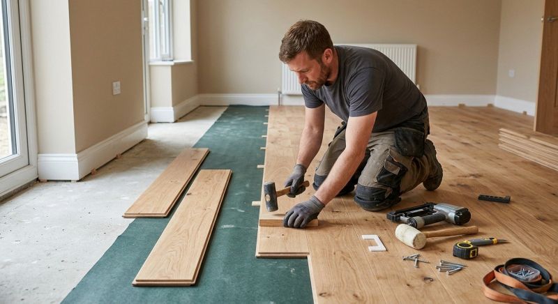 Walnut Flooring Installation in Sussex County, DE