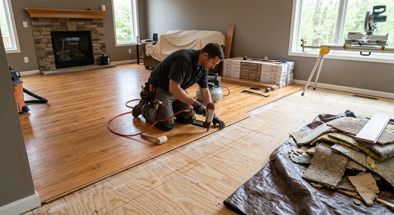 Wood Floor Replacement in Dagsboro, DE