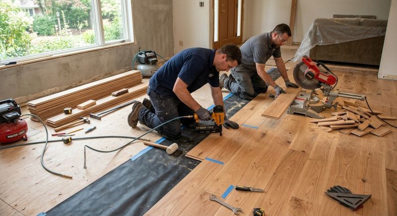 Wood Flooring Installation in Denton, MD