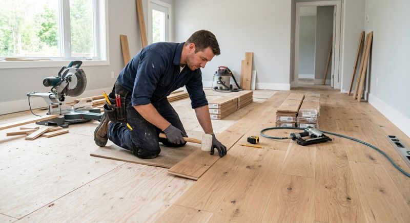 Wood Flooring Installation in Ellendale, DE
